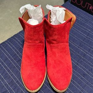 Corky’s Booties Red